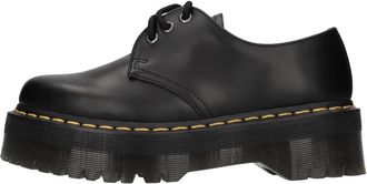 Dr. Martens Platte schoenen - Dames - Veterschoenen - Zwart - 40 EU - Leer - Schoenen