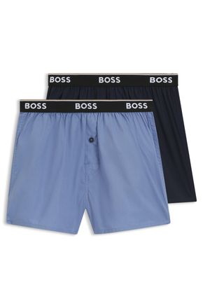HUGO BOSS Pyjamashorts BOSS, Damen, Gr. XXL, N-Gr, light, pastel blau 459, Jersey, Obermaterial: 100% Baumwolle, unifarben, normal, Hosen Pyjamashorts, aus Baum