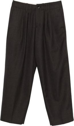 Nine In The Morning Pantaloni plissé - Marrone