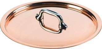 Bloomingdale's M150S 18cm / 7 Inch Lid, Cast Stainless Steel Handle in Copper at Nordstrom
