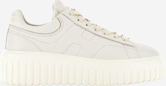 Hogan H strepen leren sneakers