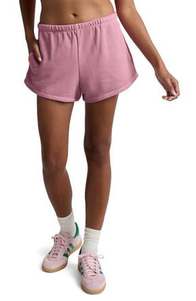Beyond Yoga Fade Out Sweat Shorts in Washed Rich Raspberry at Nordstrom, Size X-Small