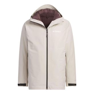 adidas Terrex 3-In-1 Rain.Rdy Reversible Jacket Beige IL8969