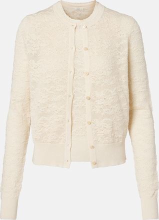 Chloé Chloé Tank top e cardigan in cotone e seta