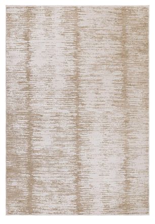 Novatrend Alfombra tejida plana moderna beige 160x240 cm