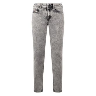 Diesel Slim-fit Jeans, male, Gray, Size: W27 Slim fit jeans in faded gray
