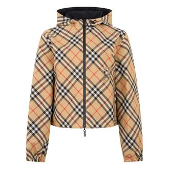 Burberry Chaqueta corta reversible con estampado de cuadros - Jackets - Mujer - Multicolor - S