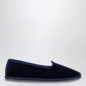 Vibi Venezia Friulane in blue velvet