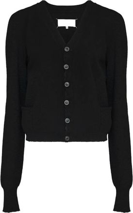 Maison Margiela wool cardigan - women - Wool - L - Black