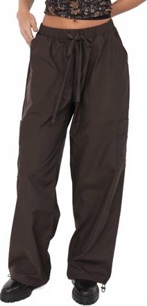 Sadie & Sage Ashton Cargo Pants In Coffee