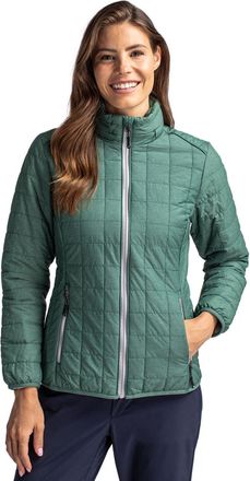 Cutter & Buck Rainier PrimaLoft Womens Eco Insulated Full Zip Puffer Jacket