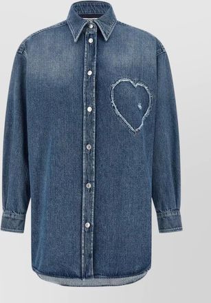 Moschino cotton long-sleeve shirt