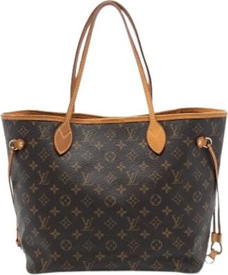 Louis Vuitton Pre-owned Tote Bags, female, Brown, Size: ONE SIZE Pre-owned Vintage Leather Tote Bag