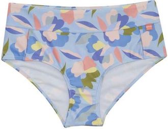 Regatta Paloma Abstract Floral Swim Briefs in Blue at Nordstrom, Size 10