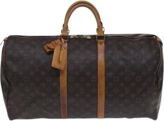 Louis Vuitton Pre-owned Weekend Bags, unisex, Brown, Size: ONE SIZE Pre-owned Keepall bag