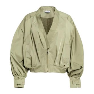 Weili Zheng Bomber Jackets, female, Green, Size: L Bomber Jacket