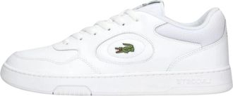 Lacoste Lineset Low Sneakers - Heren - Sneakers - Wit - 46 1/2 EU - Leer - Schoenen