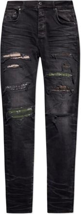 Amiri Slim Fit Jeans, male, Black, W32, Bandana Thrasher Jeans