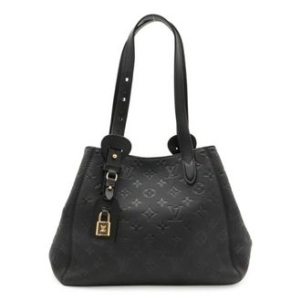 Louis Vuitton Black Monogram Noir Monogram Empreinte Shoulder Bag Tote Bag (Pre-Owned)