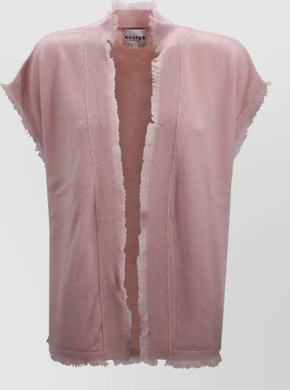 Kujten cashmere cropped oversized vest