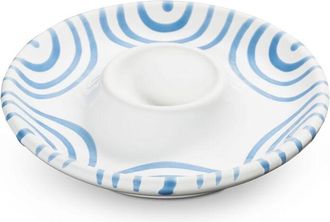 Gmundner Keramik Gmundner Keramik - Gmundner Cer&aacute;mica Azul Flameada, Huevera (&oslash; 12 Cm)