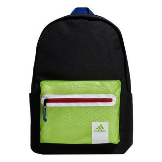 adidas Classic Trans Backpack Black Green GG1059