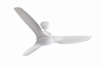 Els Banys Ventilador techo 124cm con 3 aspas luz led y motor dc silencioso