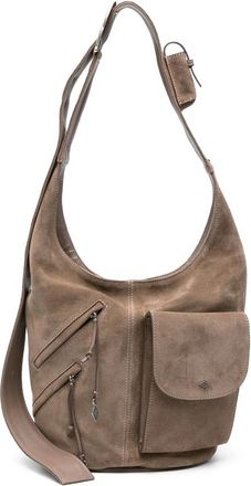 BA&SH Youyou Suede Shoulder Bag