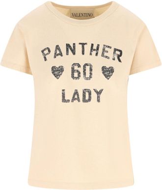 Valentino Geprinte Katoenen T-shirt