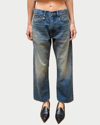 R13 Ex-Boyfiend Jeans In Depot Blue