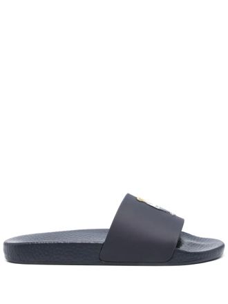 Polo Ralph Lauren Sandali slides Polo Bear - Blu