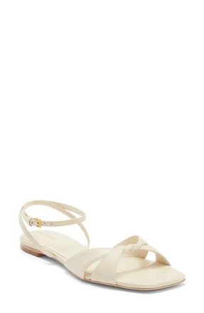 Reformation Marigold Sandal in Almond Leather at Nordstrom Rack, Size 7.5