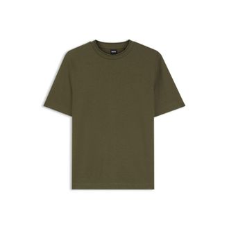 BOSS Regular-fit T-shirt in stretch cotton blend