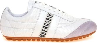 Dirk Bikkembergs Voetbal Sneaker - Heren - Sneakers - Wit - 40 EU - Leer - Schoenen