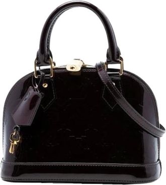 Louis Vuitton Pre-owned Handbags, female, Purple, Size: ONE SIZE Pre-owned Alma BB
