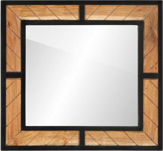 vidaXL Espejo De Ba&ntilde;o De Madera Maciza De Acacia 60x1x55 Cm Vidaxl