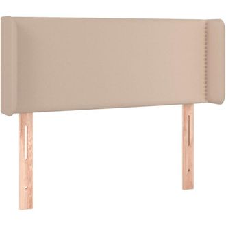 vidaXL Cabecero Con Led Cuero Sint&eacute;tico Color Capuchino 83x16x78/88 Cm Vidaxl