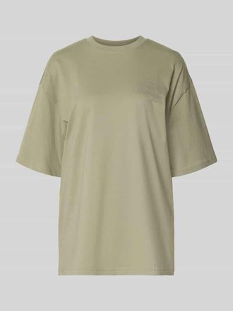 Review Oversized T-Shirt mit Statement-Print in Schilf, Gr&ouml;&szlig;e XL