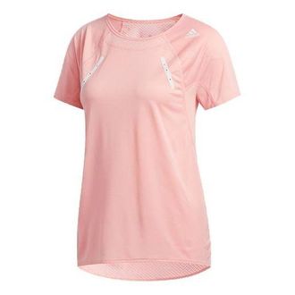 adidas (WMNS) adidas Heat.Rdy Tee Running Sports Short Sleeve Pink FK0734