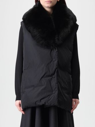 Yves Salomon Waistcoat YVES SALOMON Woman color Black
