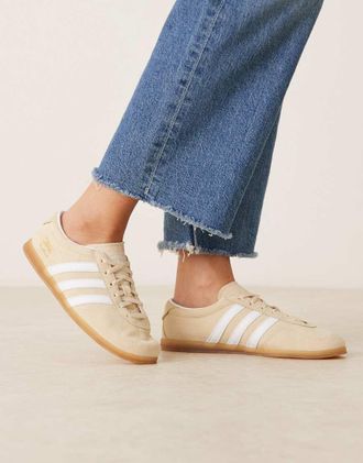adidas Originals Gazelle Lo Pro - Sneakers beige e bianche-Neutro