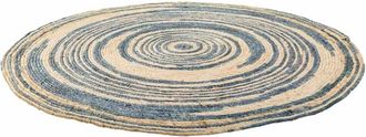 Wanderlust Deco Alfombra redonda de ma&iacute;z d120 x 1h cm