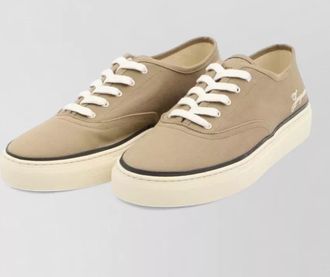 Jacquemus low sneakers round toe rubber sole