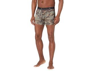 Hurley Supersoft Boxer Brief 3-Pack Mens Underwear Green/Black : XS (28-29 Waist), Spandex/Modal
