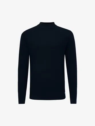 Gentiluomo Structured Turtleneck | Donkerblauw