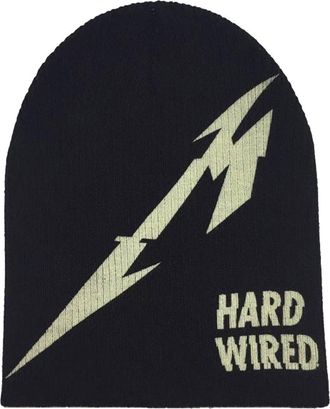 Metallica Beanie Hat Hardwired to self Destruct Official Black Slouch One Size