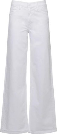 Mother The Rerun Zip Sneak - Dames - Loose Fit Jeans - Wit - W31 - Katoen - Jeans