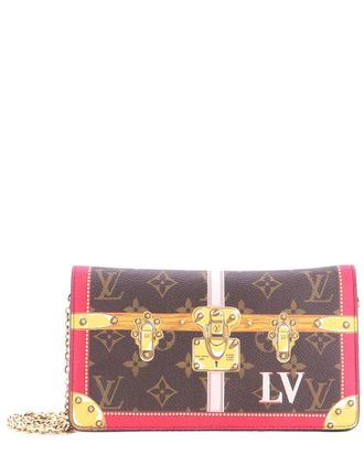 Louis Vuitton Weekend Pochette Limited Edition Summer Trunks Monogram (Authentic Pre-Loved)