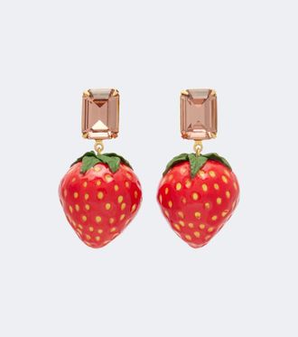 Jennifer Behr Orecchini pendenti Fragola