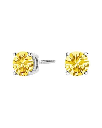 House of Brilliance Haus Of Brilliance 14K 2.00 Ct. Tw. Lab-Grown Diamond Stud Earrings